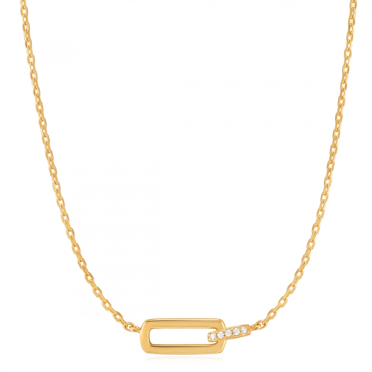 Ania Haie 14K Gold Plated Silver Necklace/ N037-01G