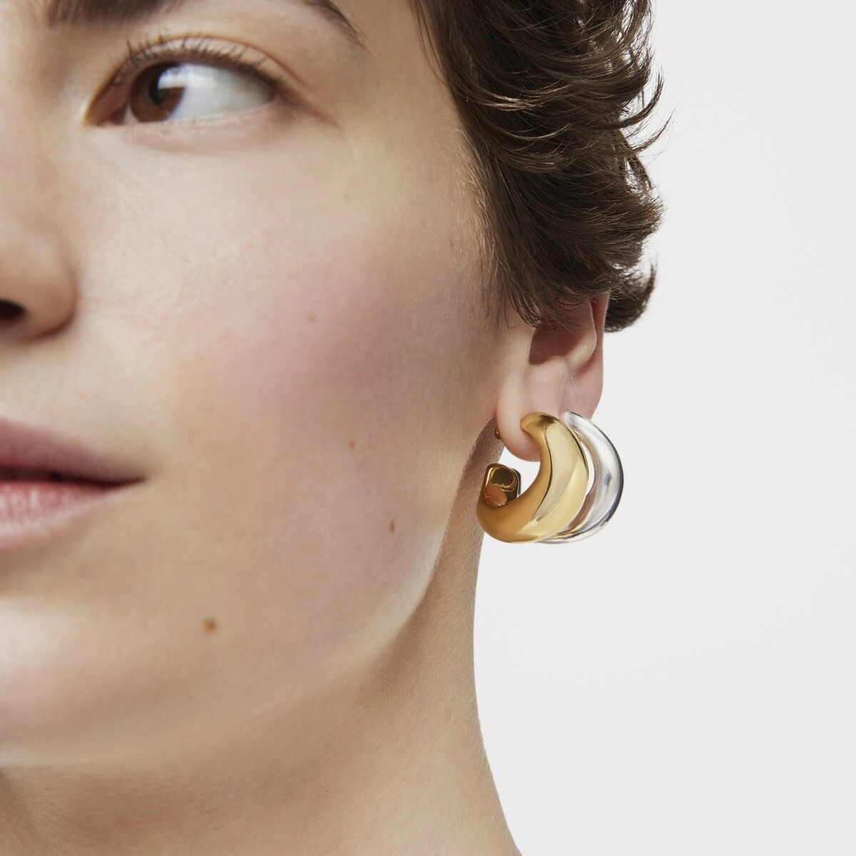 TOUS 18K Gold plated Silver Earring/ 1004095600