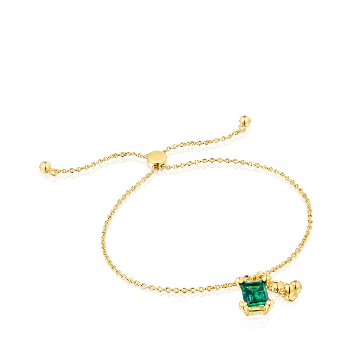 TOUS 18K Gold Plated Silver Bracelet/ 1004338800