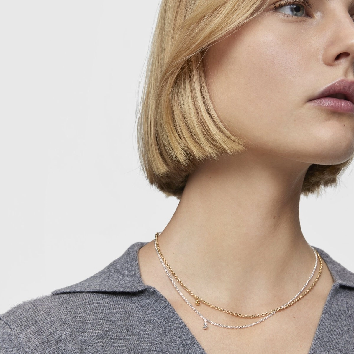 TOUS Silver Necklace/ 311562670