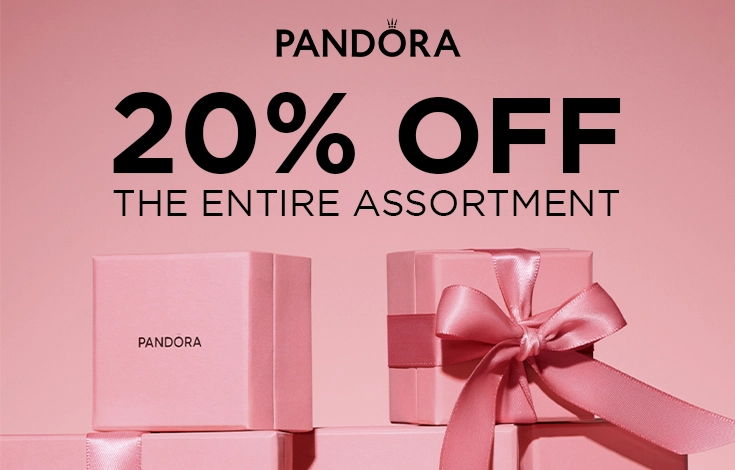 New Year discounts at PANDORA