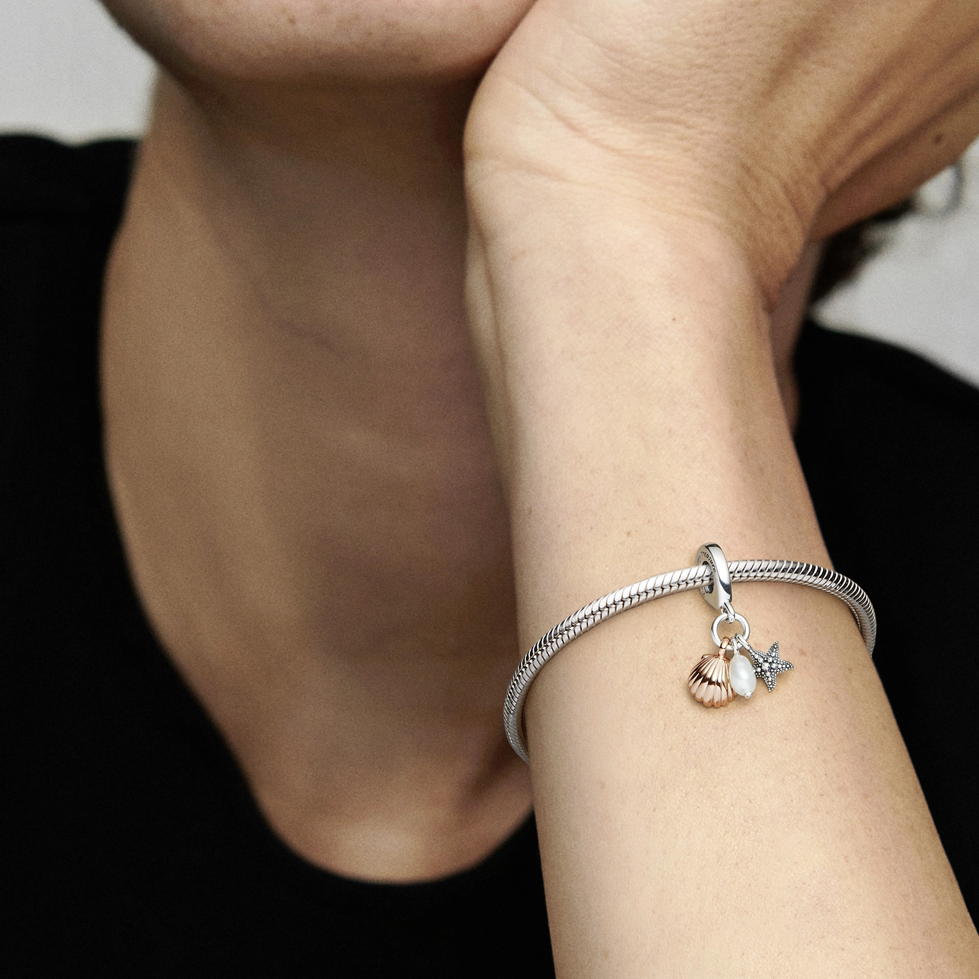 PANDORA | PANDORA Moments 14K Rose Gold Plated Silver Charm