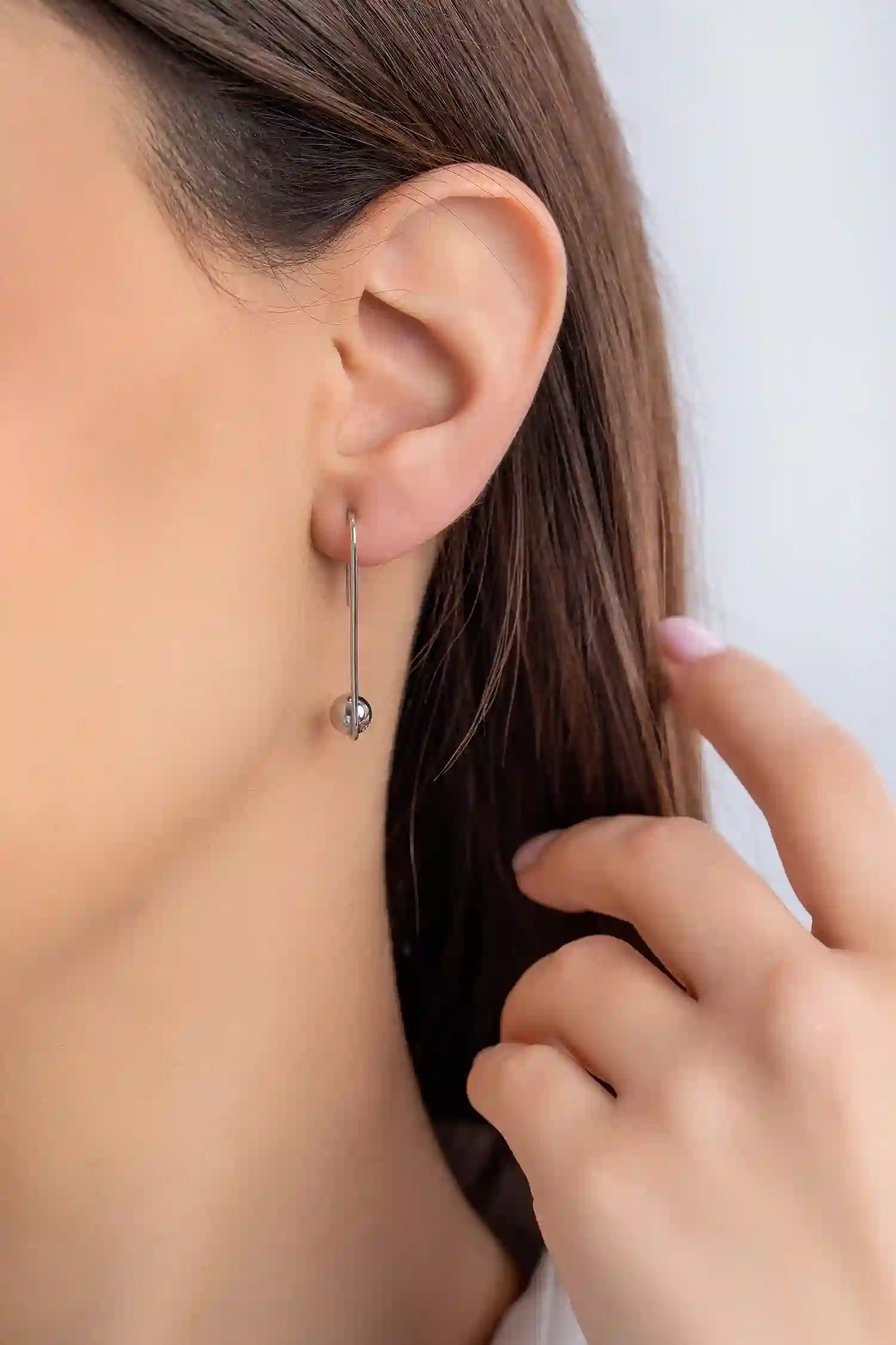 L'atelier Precieux Silver Earring/ 73032800