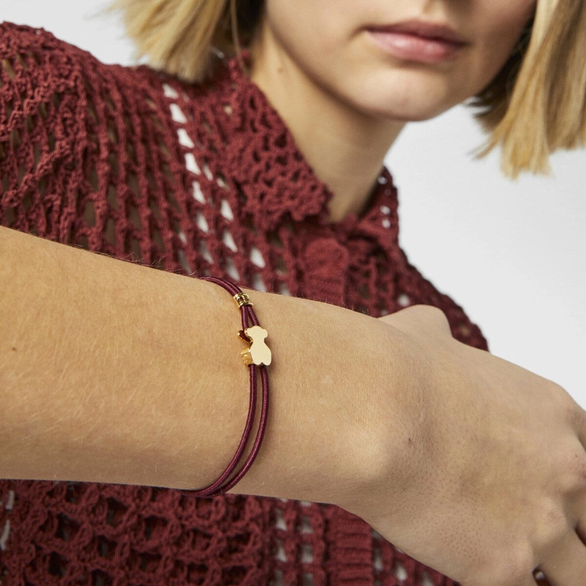 TOUS Արծաթյա 18K Ոսկեպատ Թևնոց/212781551