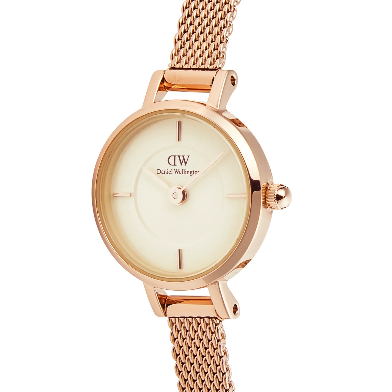 腕時計 Daniel Wellington Bound Crocodile Emerald Sunray Rose Gold