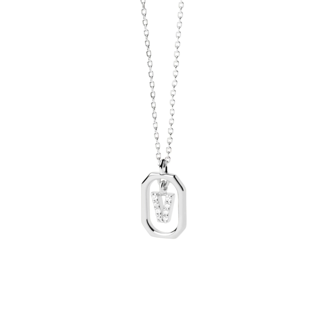 PDPAOLA Silver Necklace/ CO02-533-U