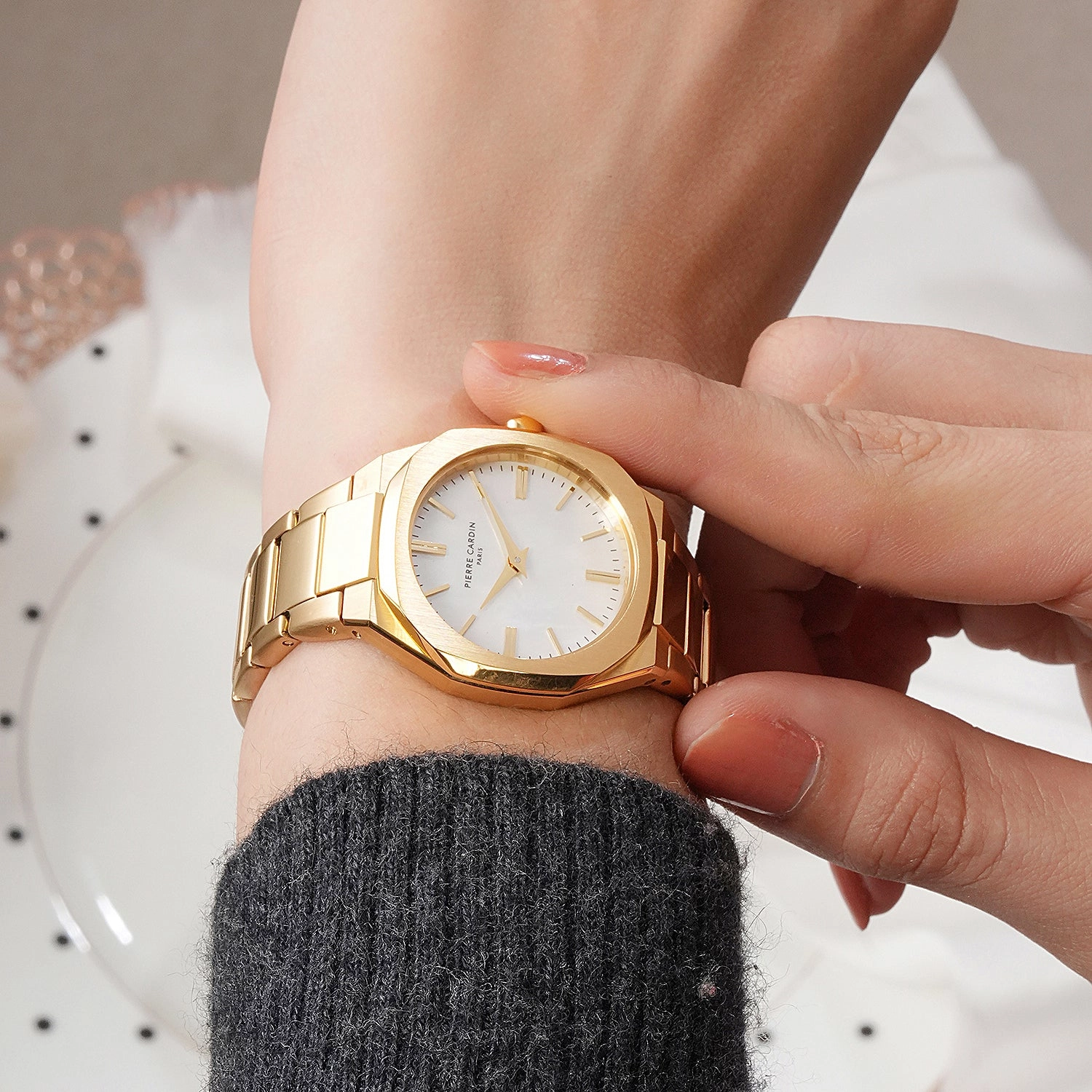 Pierre Cardin Женские Кварцевые Часы/ CF.1008.MG