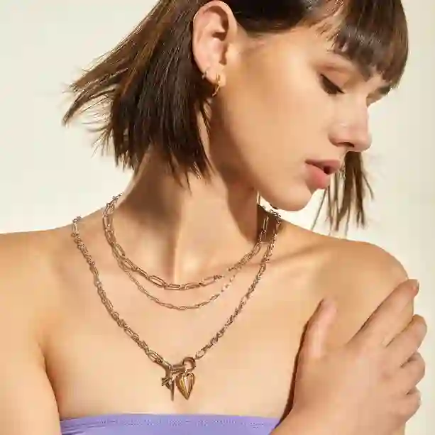 Ania Haie Серебряное Ожерелье/ N048-02H