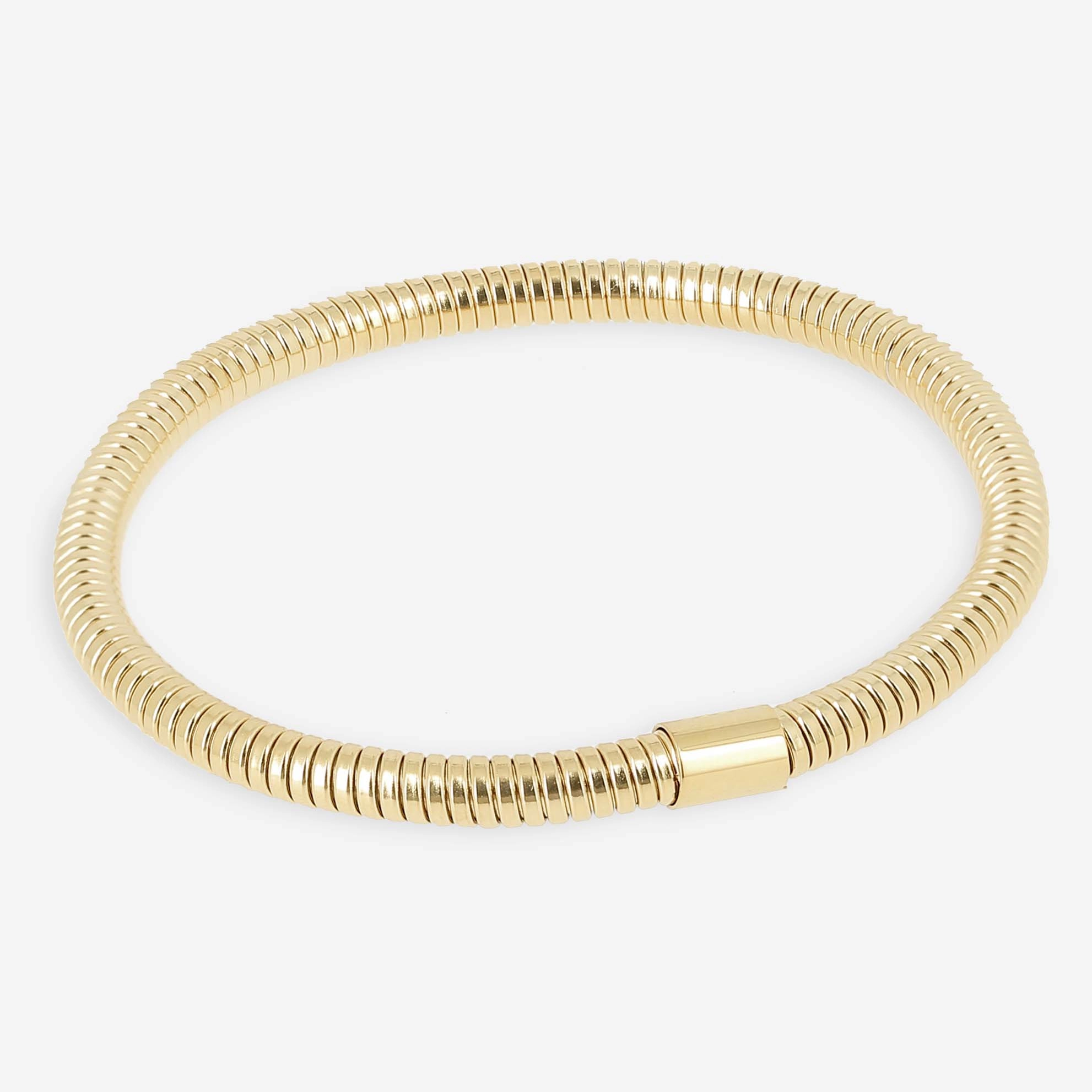 Zag Bijoux 24K Gold Plated Stainless Steel Surgical Bracelet/ SBJ22104-01UNI4