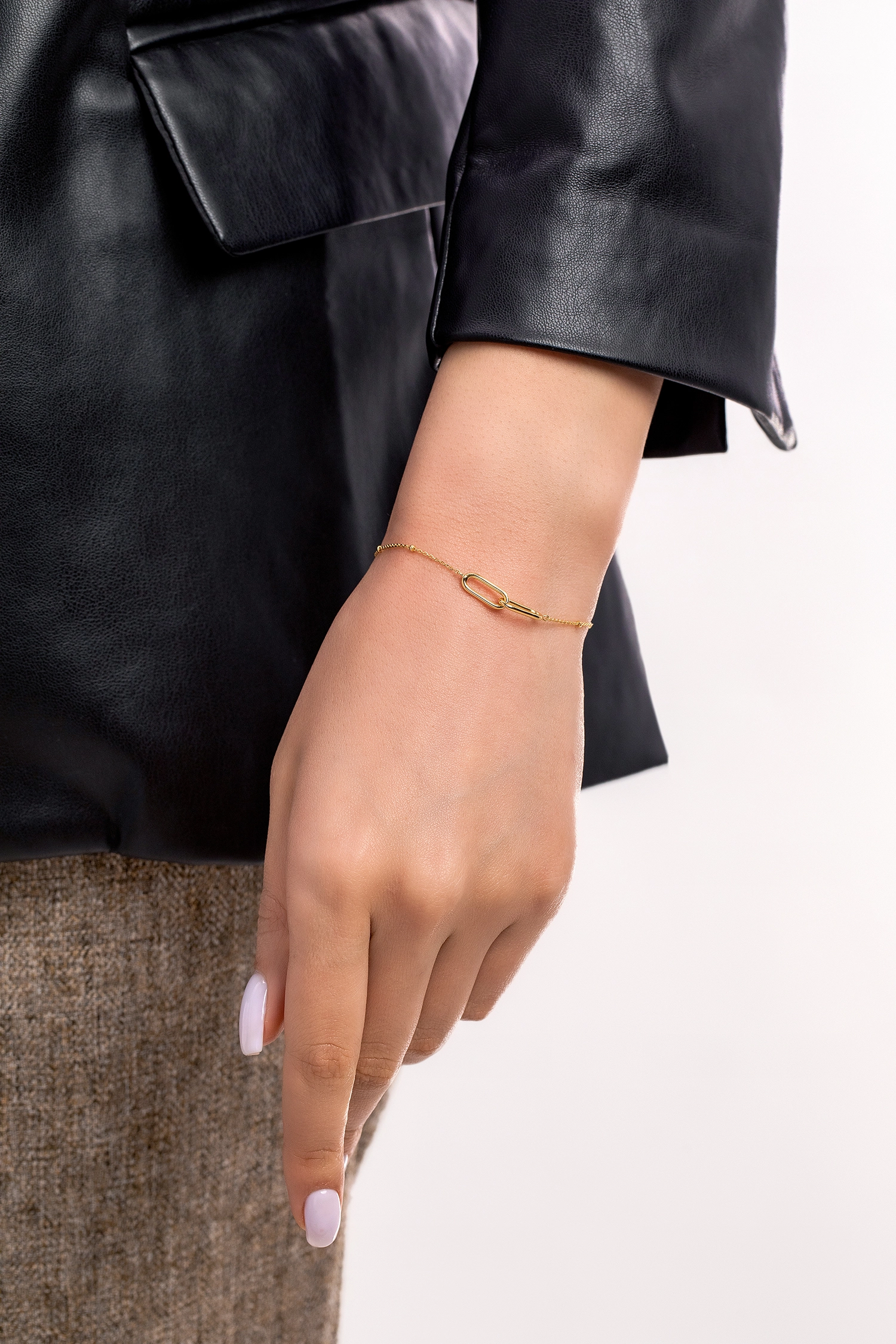 Ania Haie 14K Ոսկեպատ Արծաթյա Թևնոց/ B021-01G