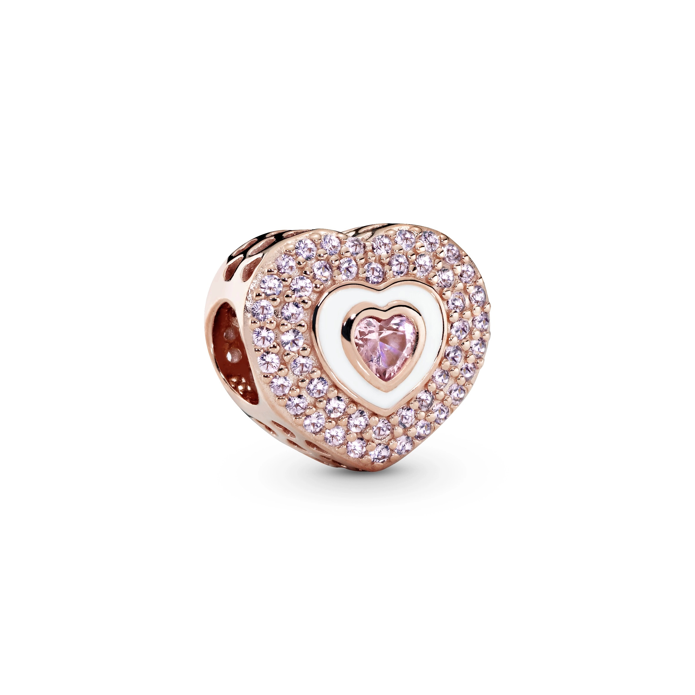 PANDORA Rose 14K Ոսկեպատ Արծաթյա Չարմ/ 788097NPR