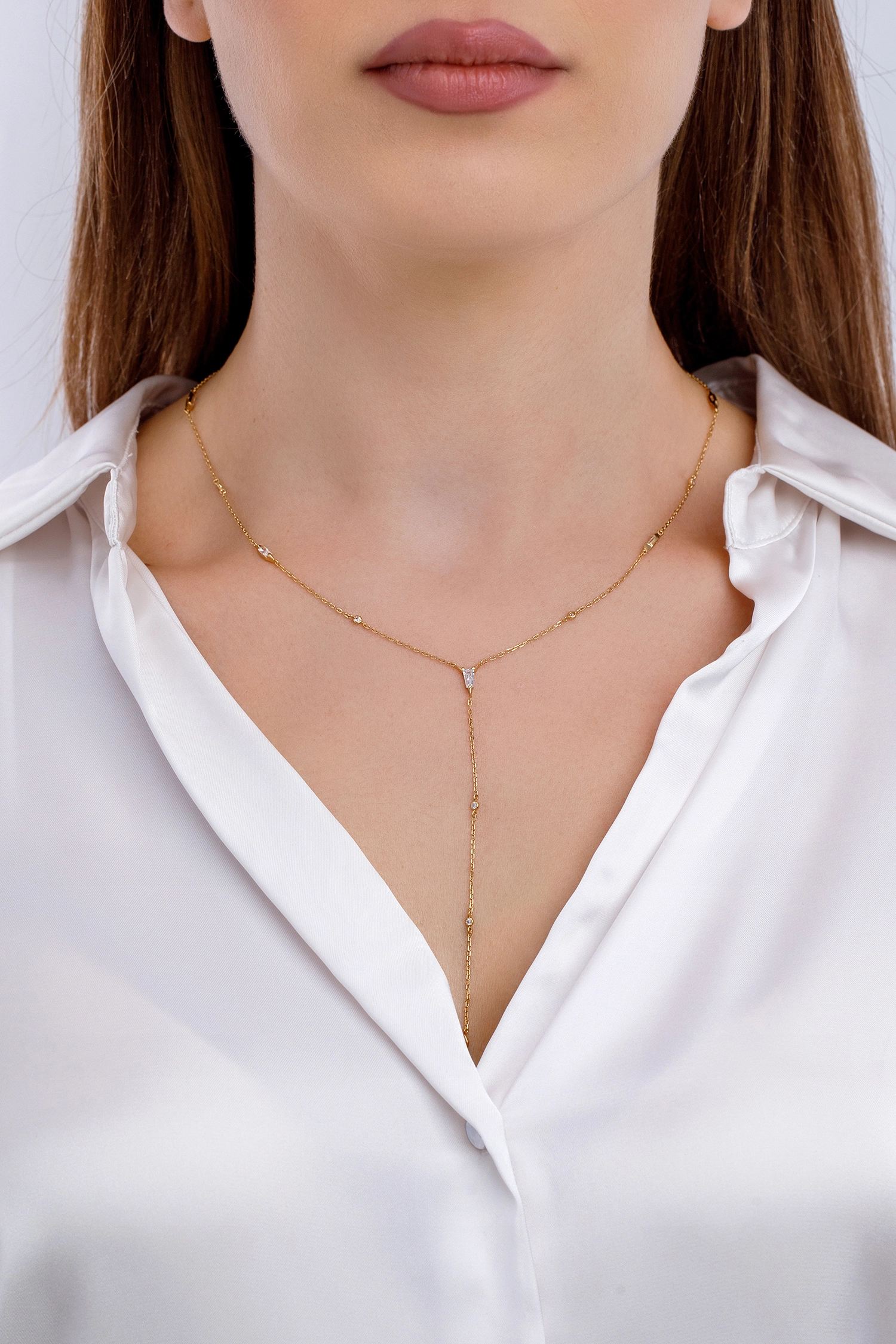 Ania Haie 14K Gold Plated Silver Necklace/ N053-05G