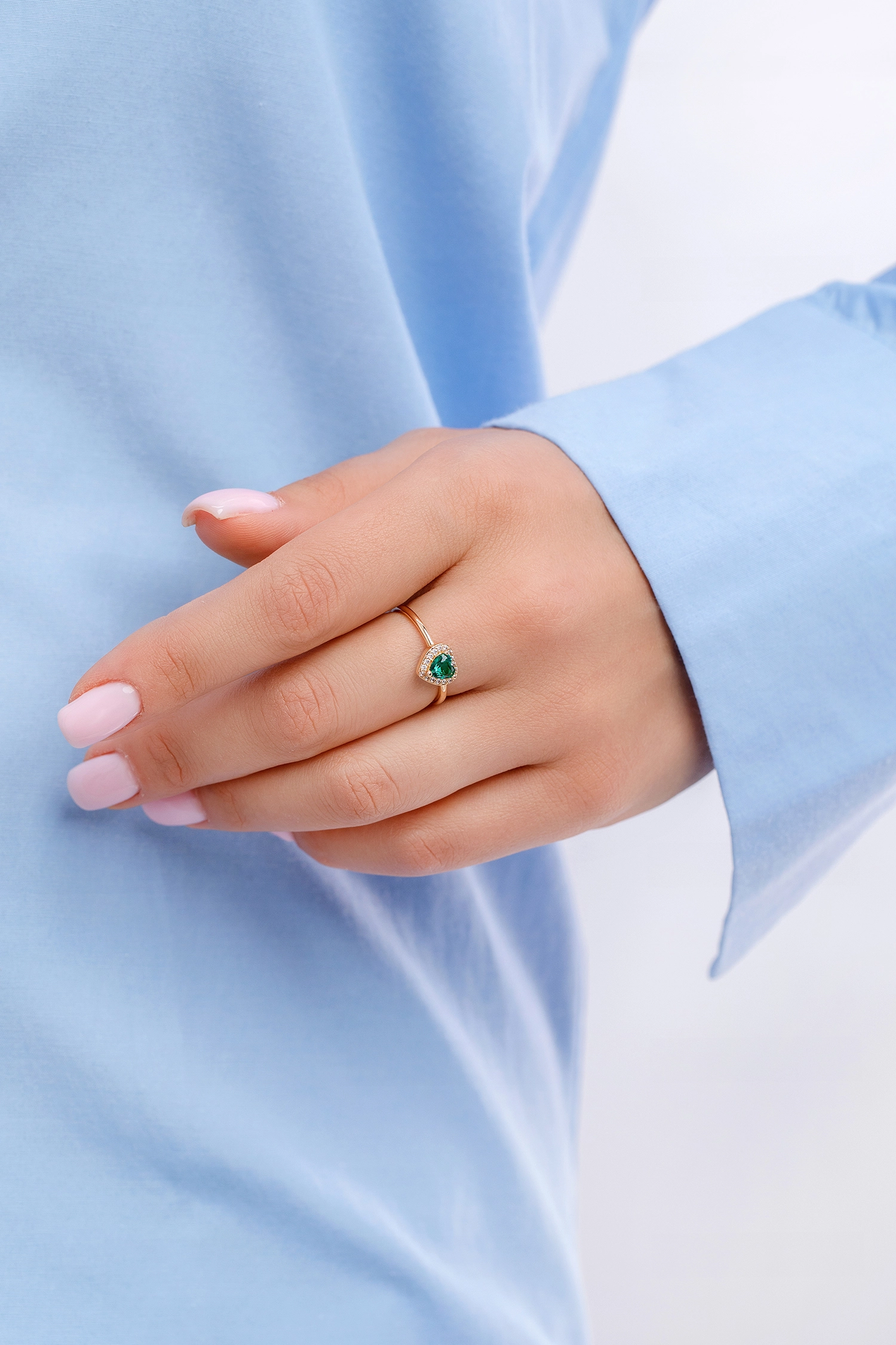 Maison de la Bijouterie 18K Позолоченное Кольцо/ 2972950-56