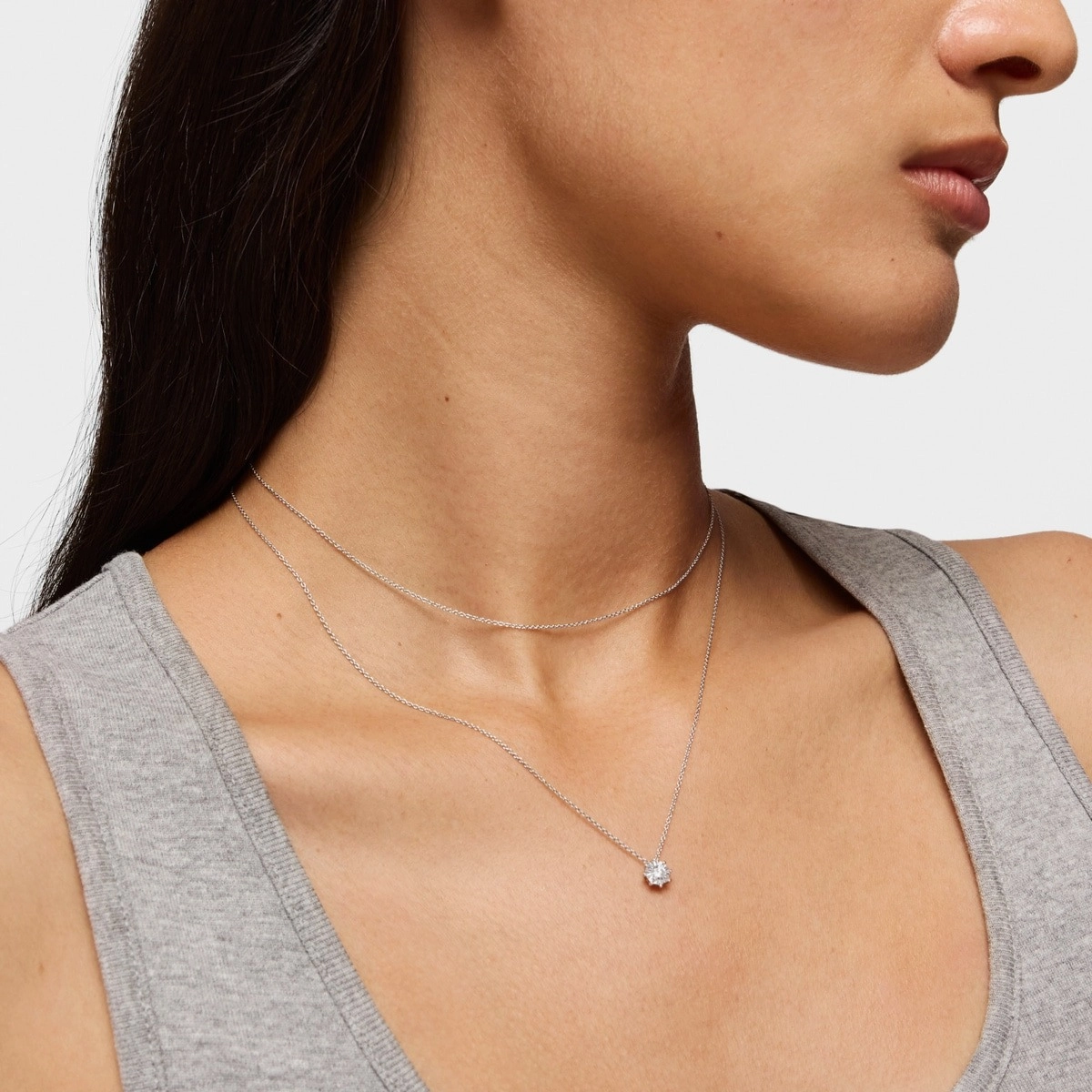 TOUS 18K White Gold Pendant/1004252000