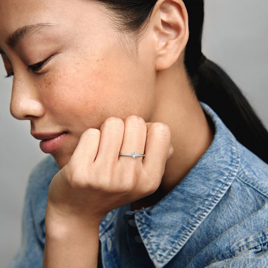 PANDORA Moments Silver Ring/ 190026C01-58