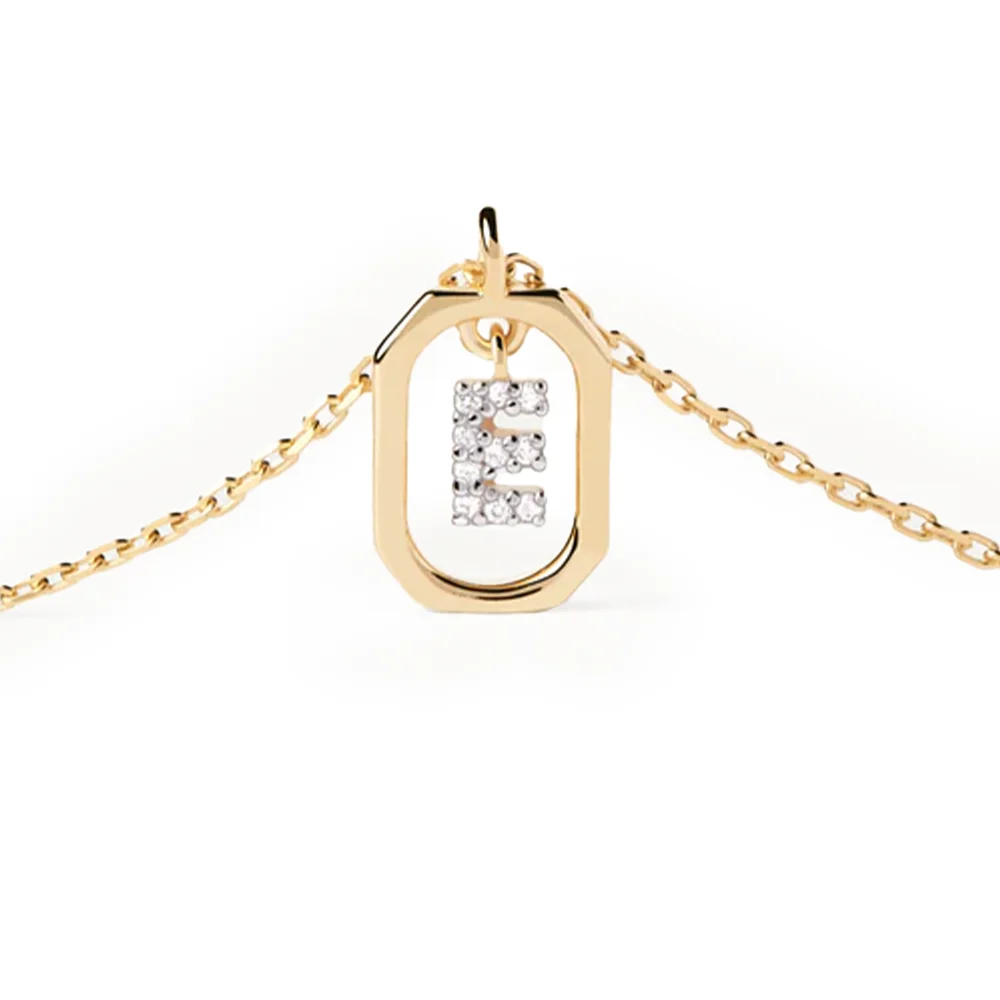 PDPAOLA 14K Gold Plated Silver Necklace/ CO01-516-U