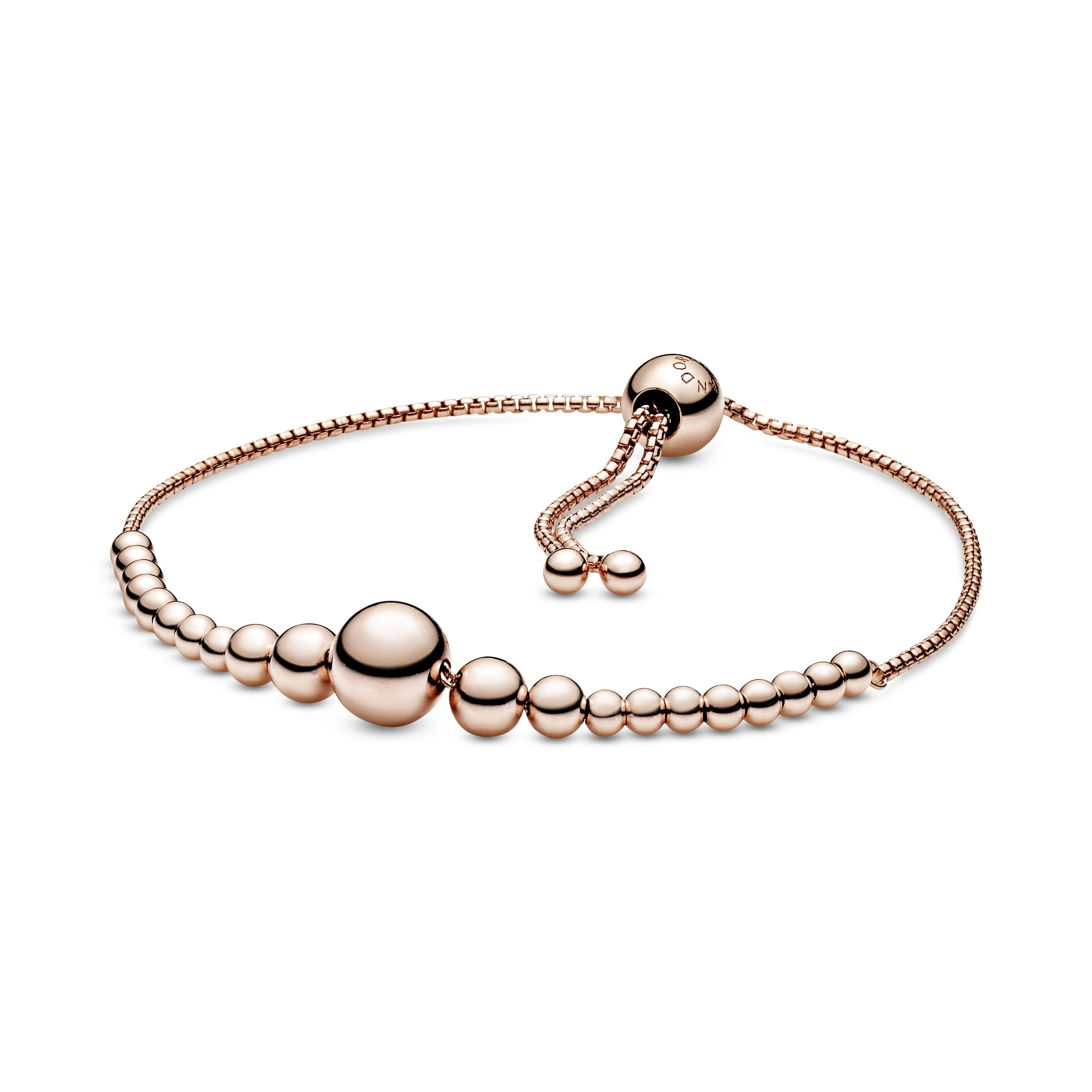 PANDORA Rose 14K Վարդագույն ոսկու պատվածքով Արծաթյա Թևնոց/ 587749C00-2