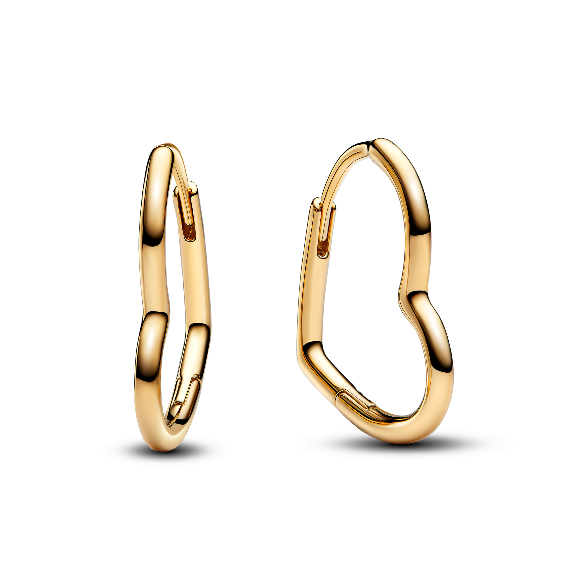 PANDORA Moments 14K Gold Plated Silver Earring/ 268307C00