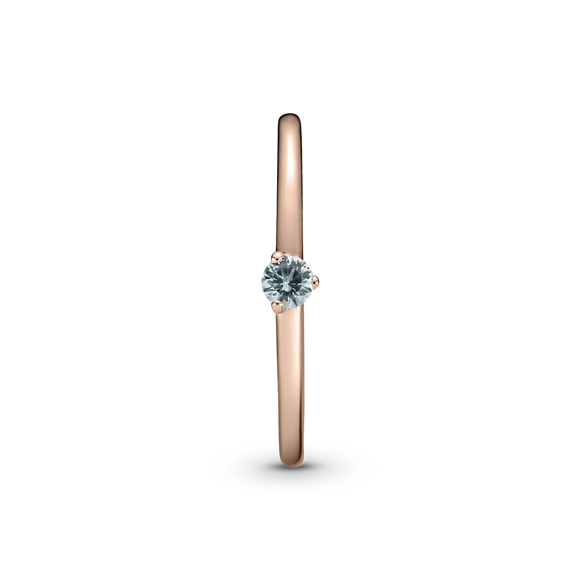 PANDORA Rose 14K Վարդագույն ոսկու պատվածքով Արծաթյա Մատանի/ 189259C02-54