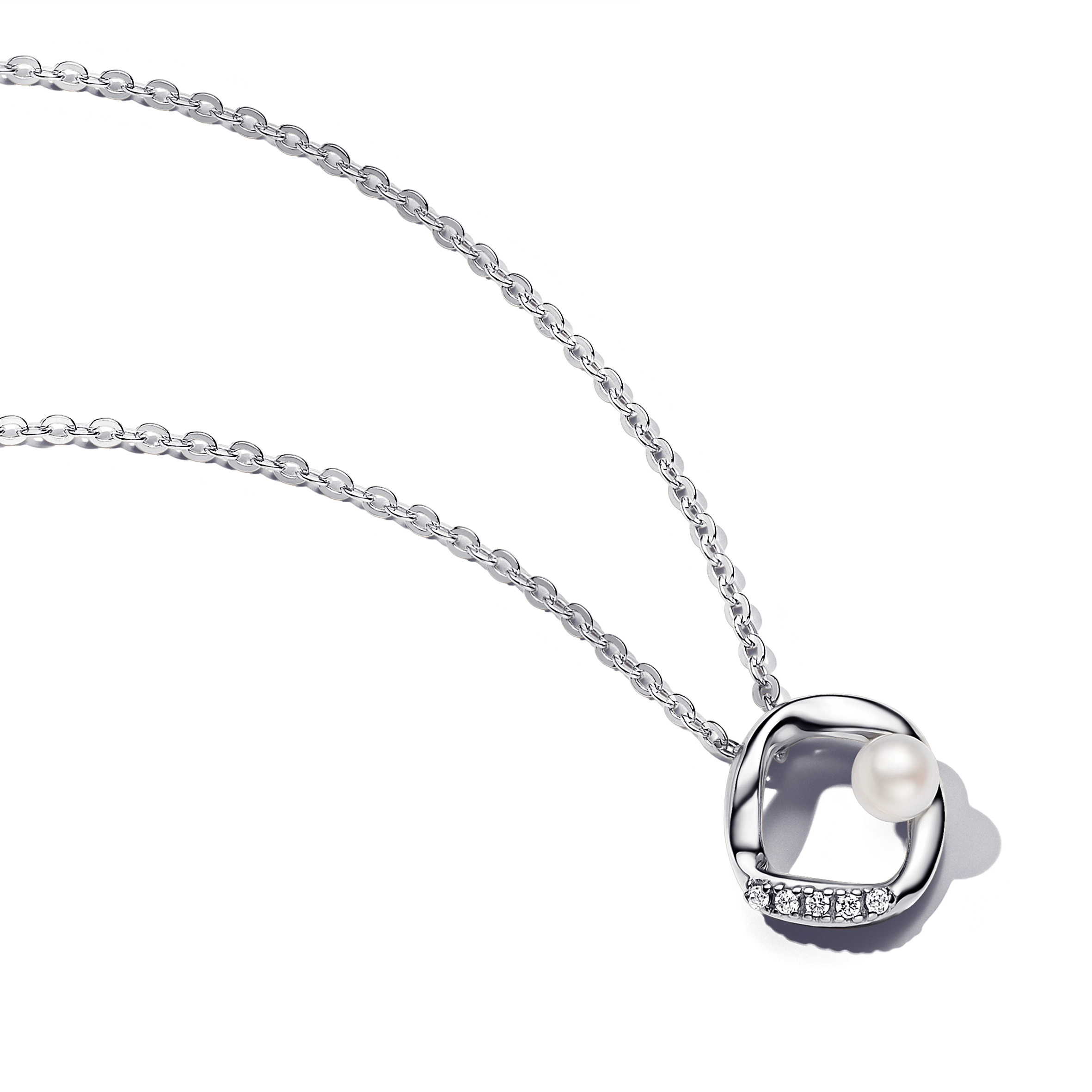 PANDORA Essence Silver Necklace/ 393303C01-45