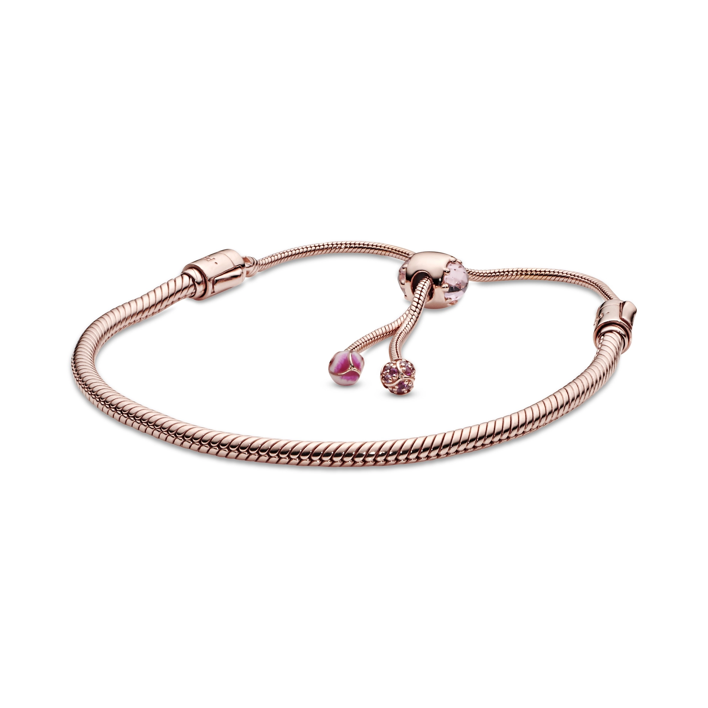 PANDORA Rose 14K Վարդագույն ոսկու պատվածքով Արծաթյա Թևնոց/ 588093NCCMX-2