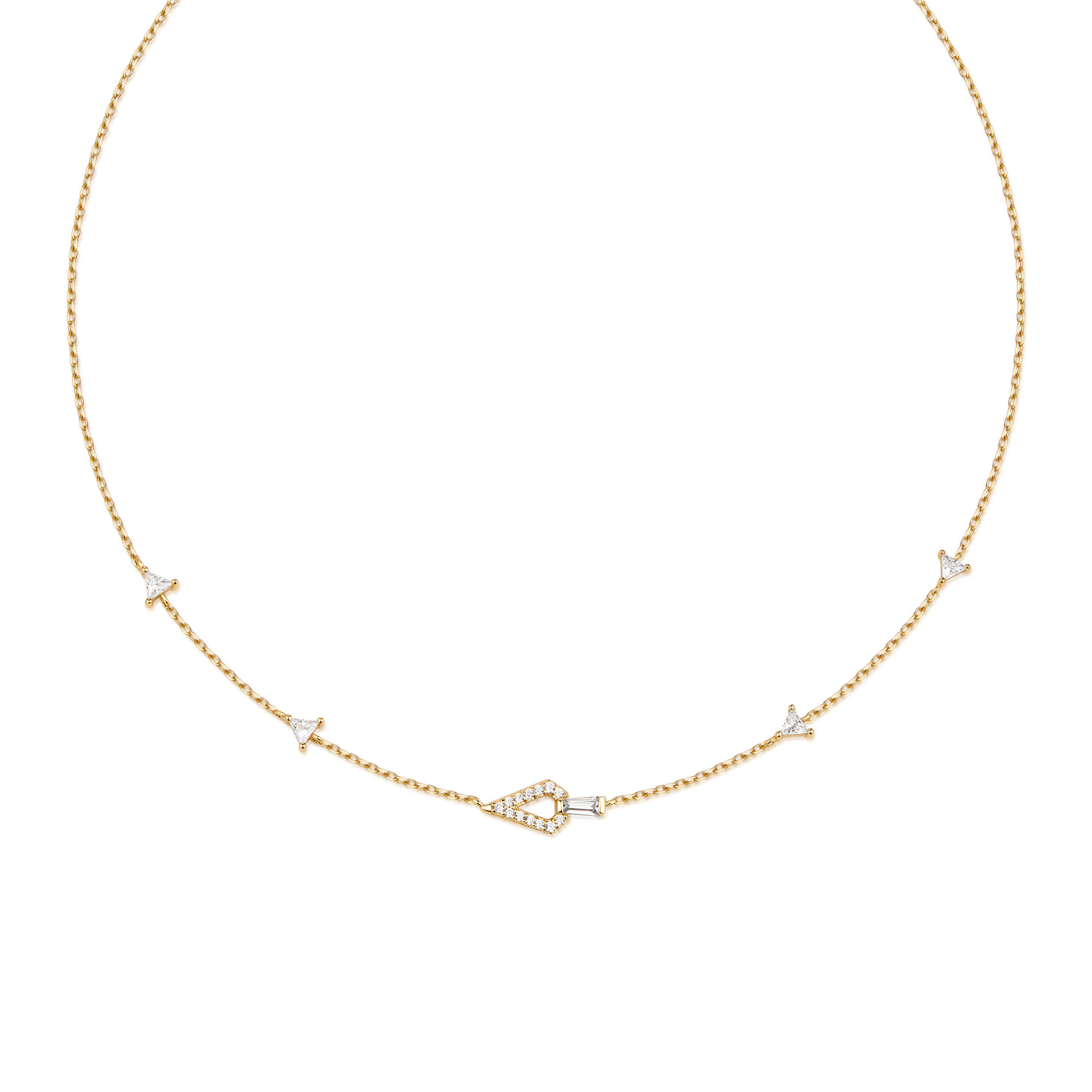 Ania Haie 14K Gold Plated Silver Necklace/ N059-03G