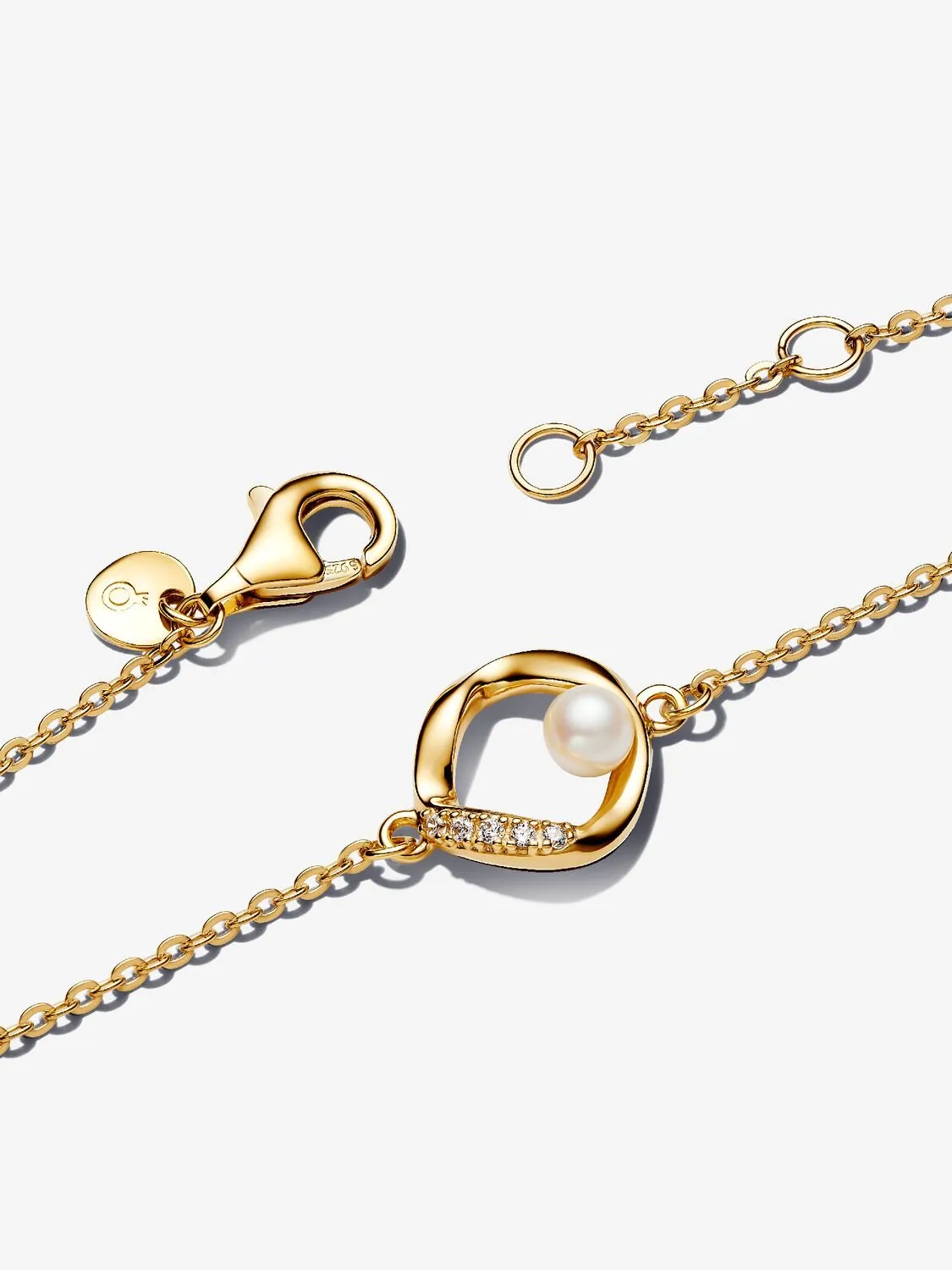 Buy PANDORA - PANDORA ESSENCE 14K Gold Plated Silver Bracelet