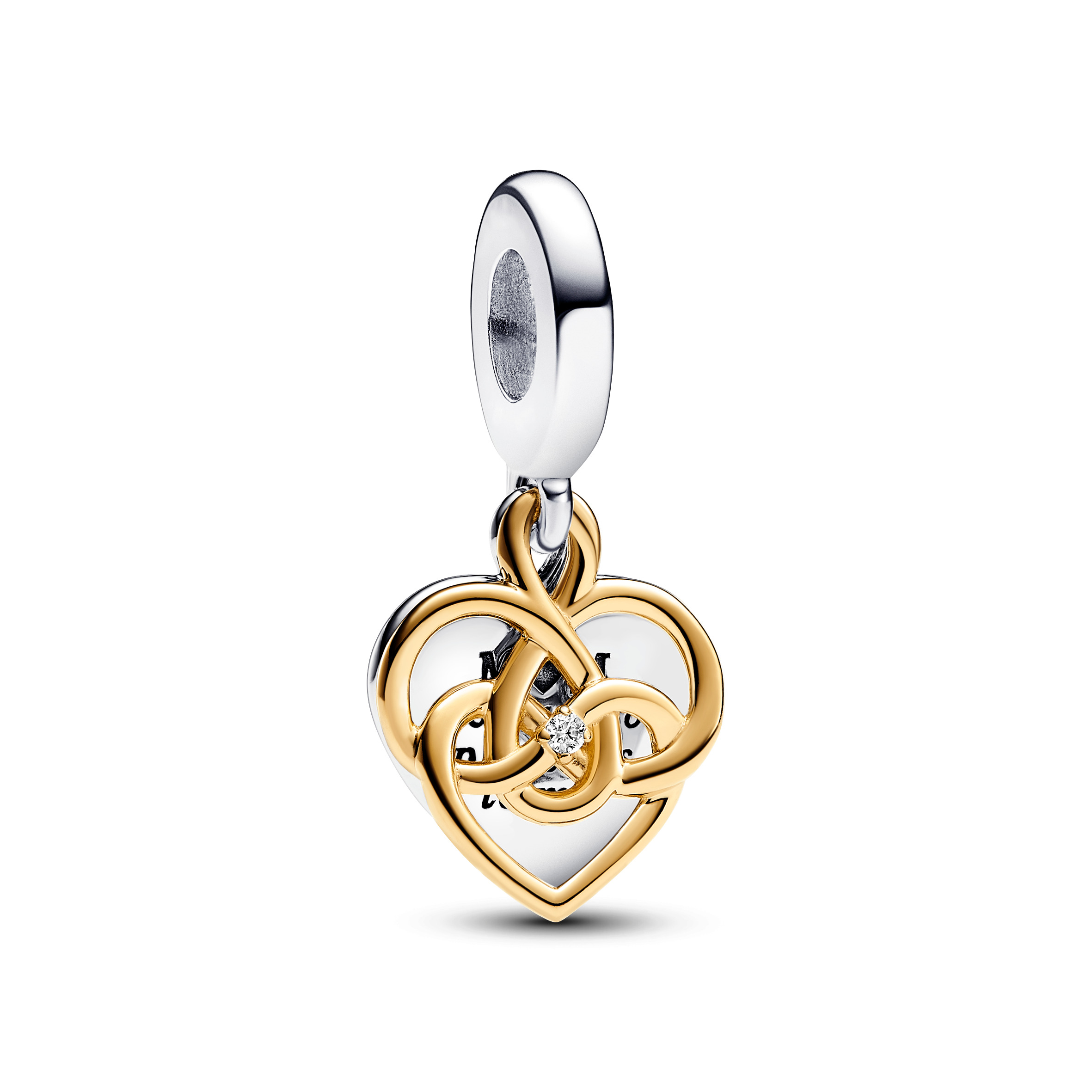 Buy PANDORA PANDORA Moments 14K Gold Plated Silver Charm - Main Image