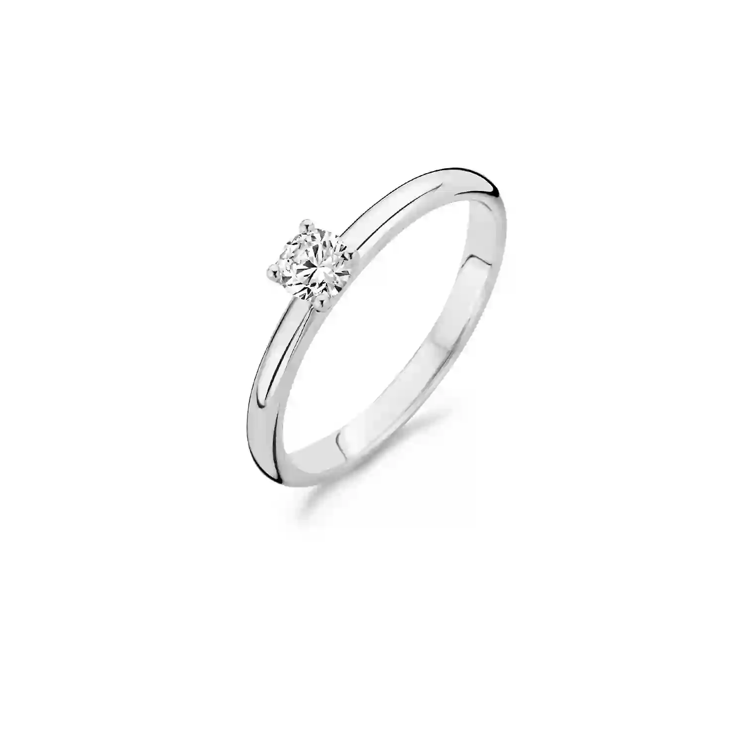 Blush 14K White gold Ring/ 1132WZI-50