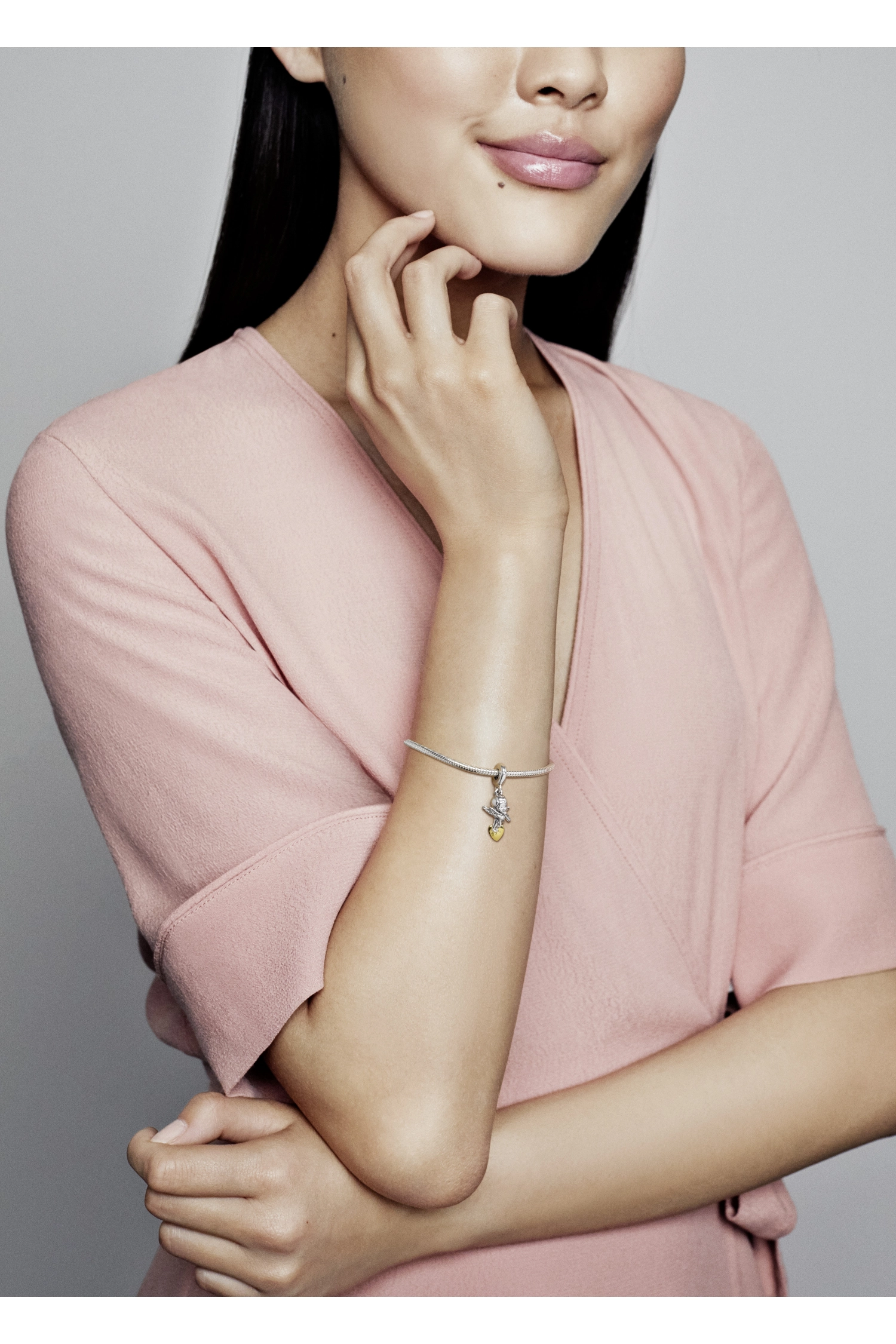 PANDORA Shine 14K Gold Plated Silver Charm/ 767796CZ