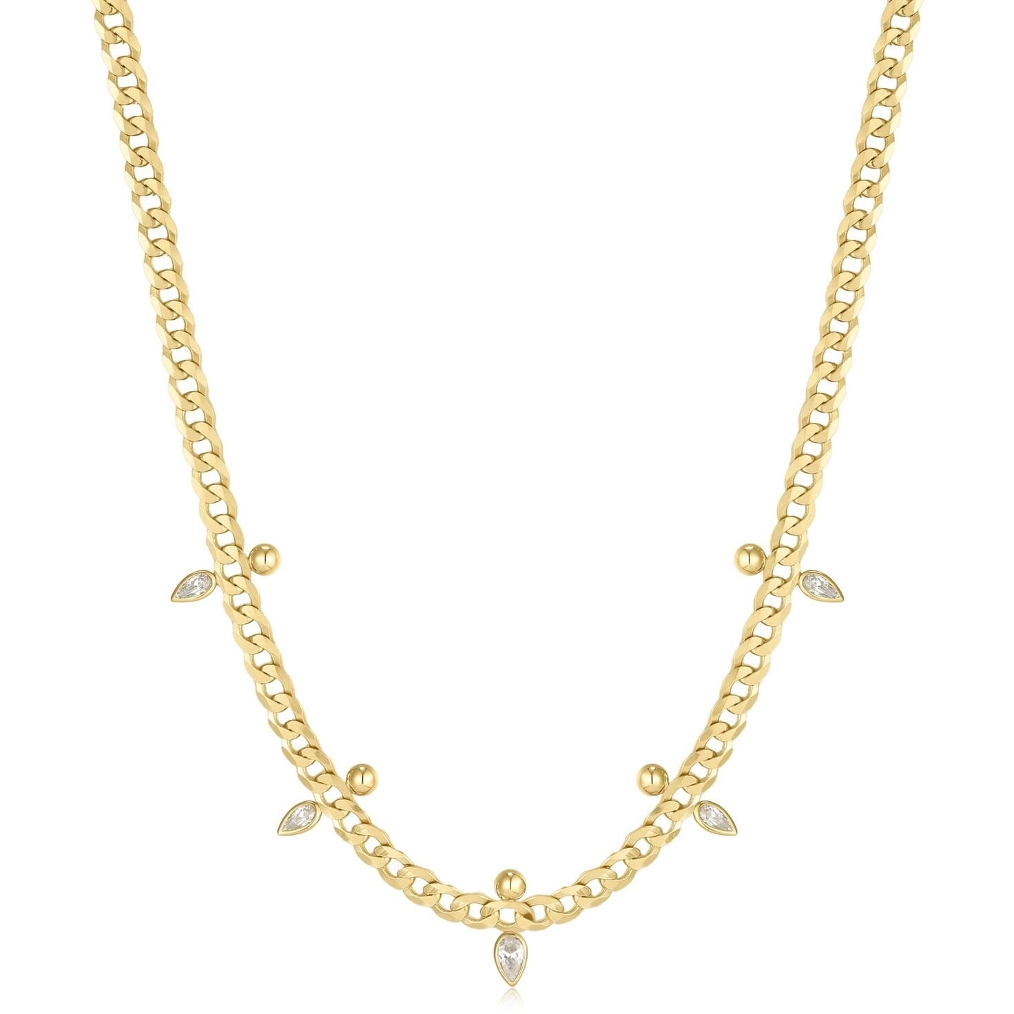 Ania Haie 14K Gold Plated Silver Necklace/ N053-07G