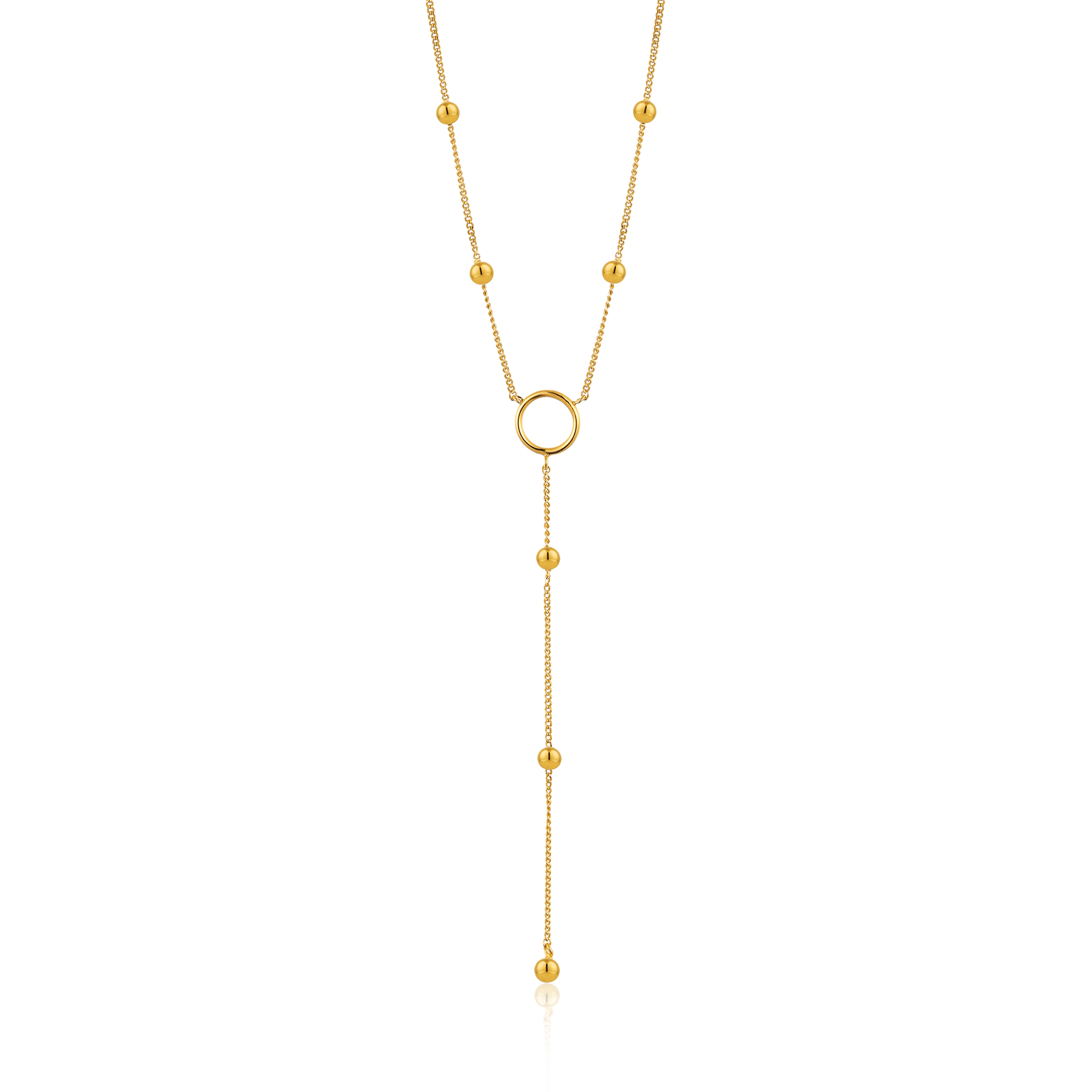 Ania Haie 14K Ոսկեպատ Արծաթյա Վզնոց/ N002-05G