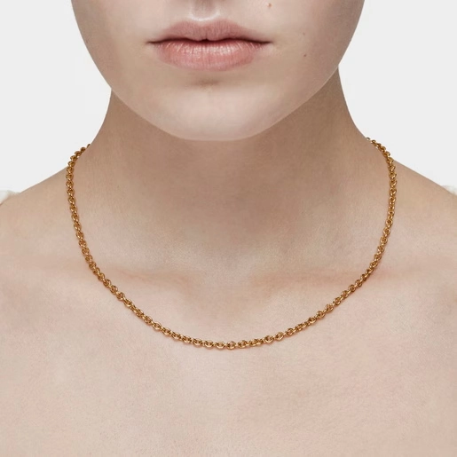 TOUS 18K Gold plated Silver Necklace/ 812342600