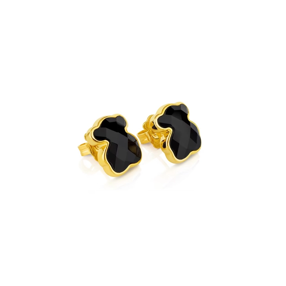 TOUS Արծաթյա 18K Ոսկեպատ Ականջօղ/215433580