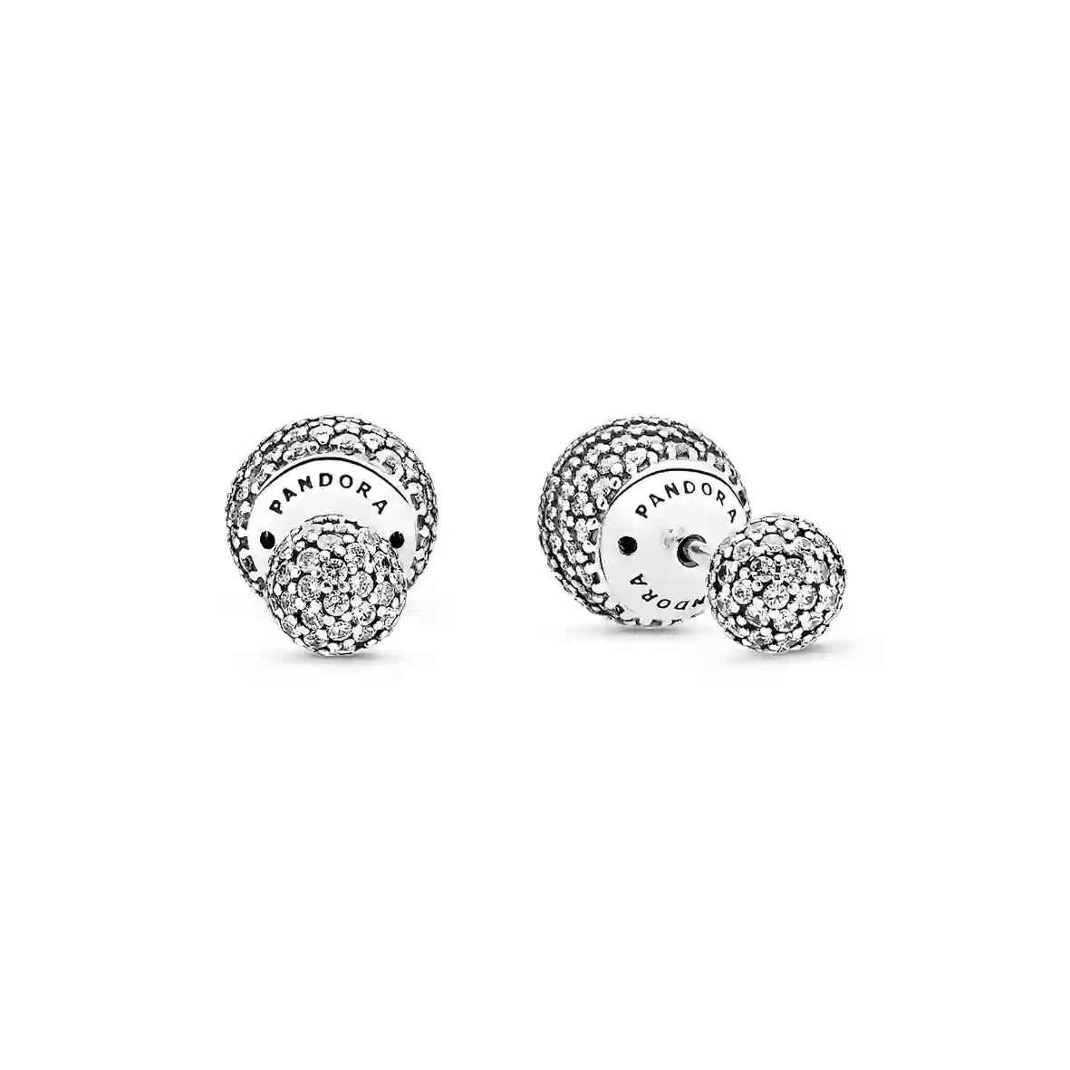 PANDORA Moments Silver Earring/ 290737CZ