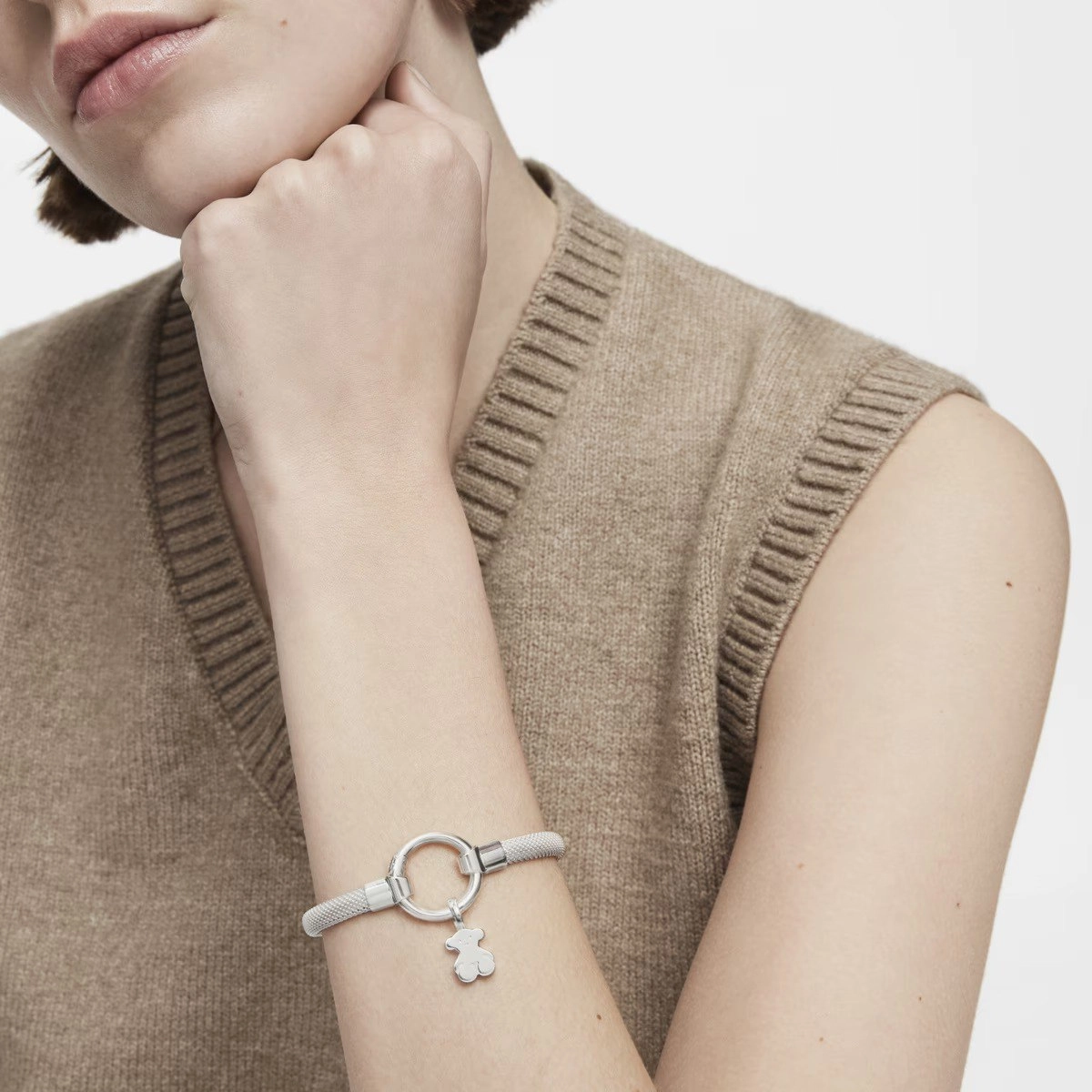 TOUS Silver Bracelet/ 712341550