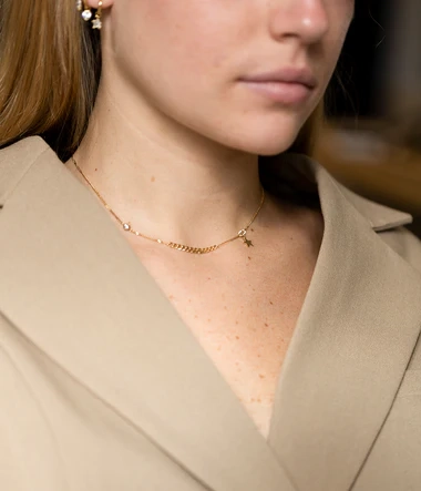 Zag Bijoux Ожерелье/ SNS21830-01WHT