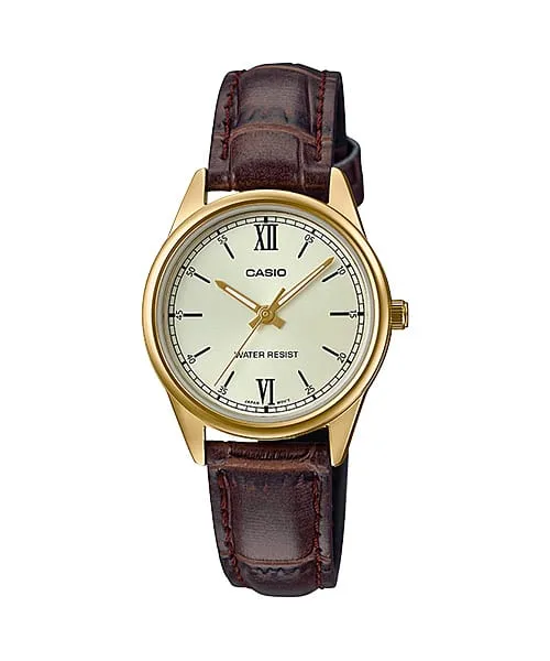 Casio General Ladies Wristwatch/ LTP-V005GL-9BUDF