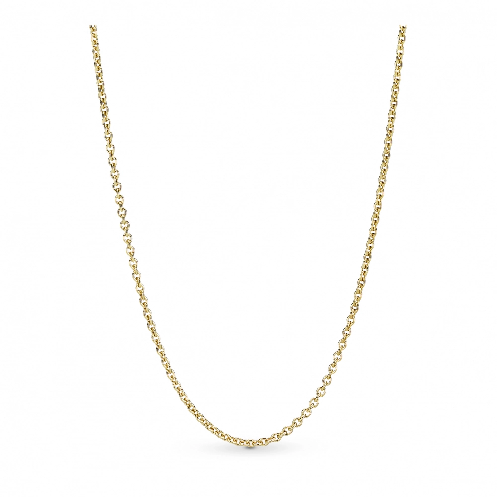 PANDORA Shine серебряное ожерелье с покрытием 14К золота/ 367080-60