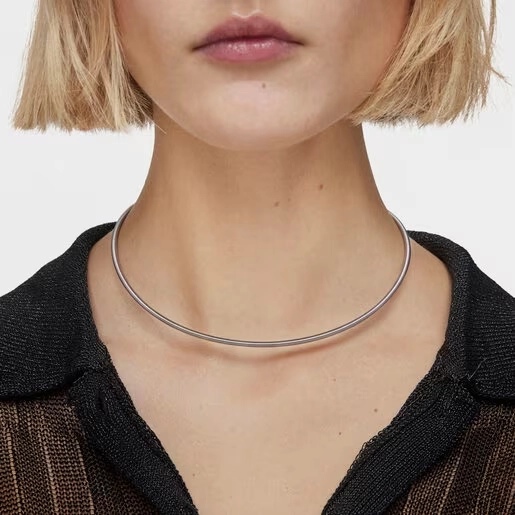 TOUS Stainless Steel Necklace/ 1004119100