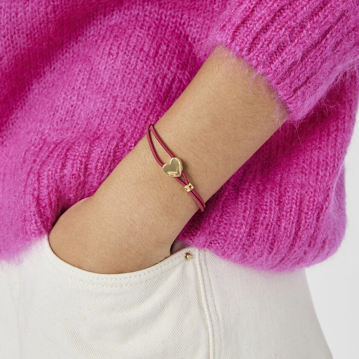 TOUS Серебряный браслет с 18K позолотой/312781630