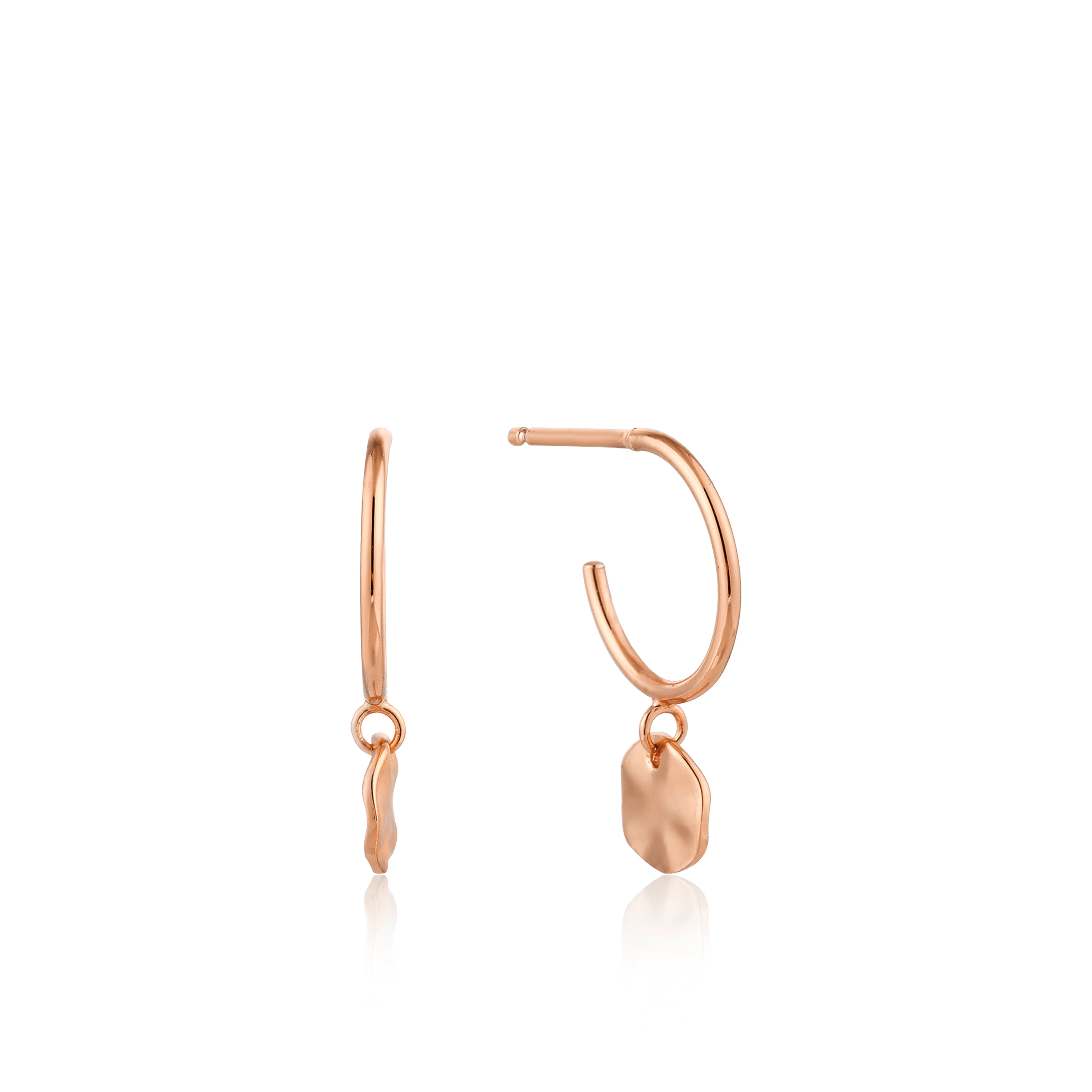 Ania Haie 14K Ոսկեպատ Արծաթյա Ականջօղ/ E007-03R