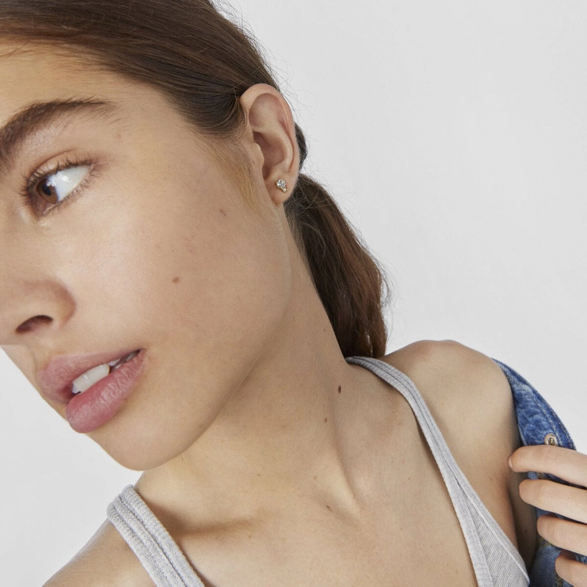 TOUS 18K Gold Earring/ 912193050