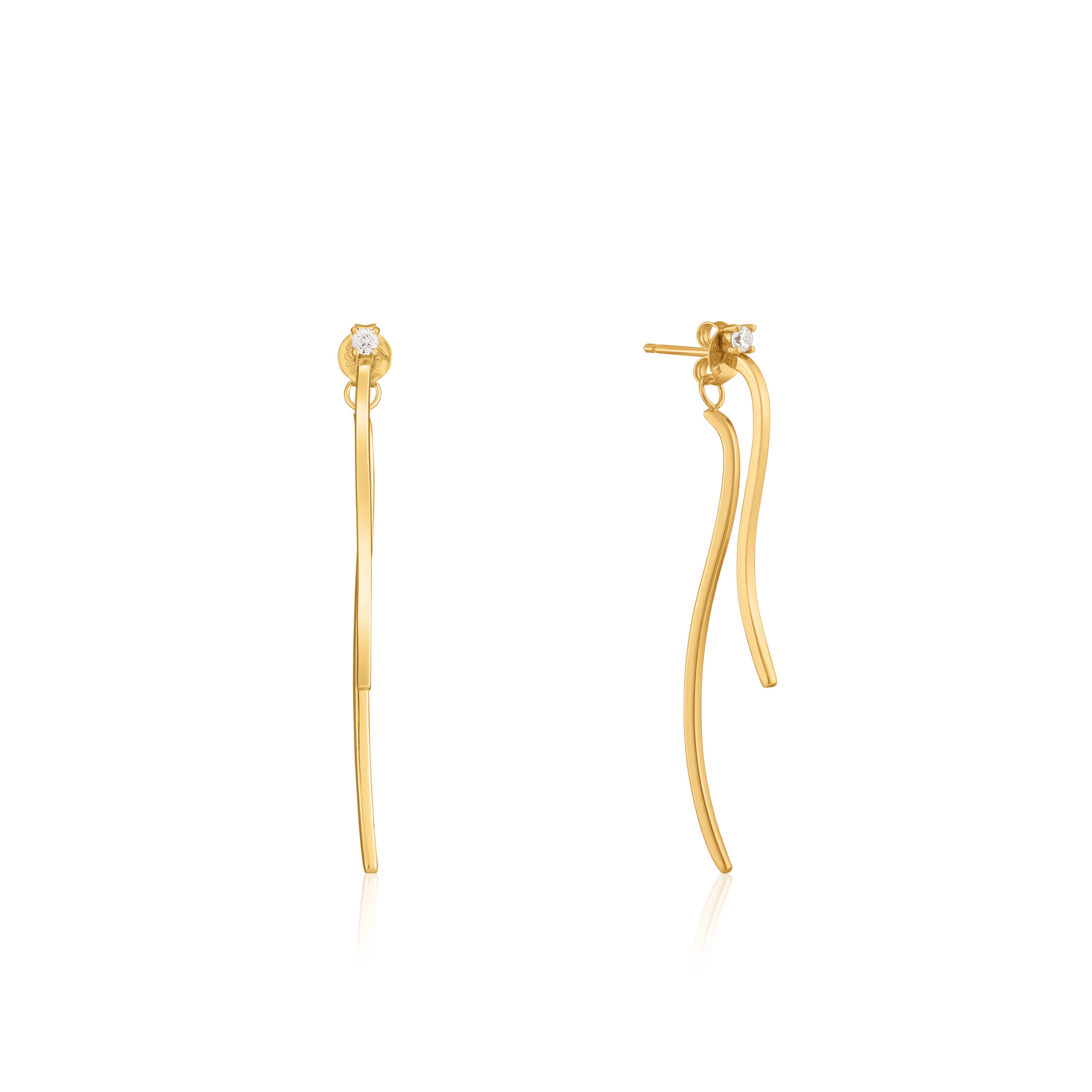 ANIA HAIE | Jewelry | New Ania Haie Womens Rope Chunky Hoop Earrings In Gold 6853138f097cfbb425fad9e6