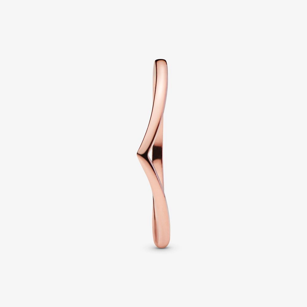 PANDORA Rose 14K Վարդագույն ոսկու պատվածքով Արծաթյա Մատանի/ 186314-52