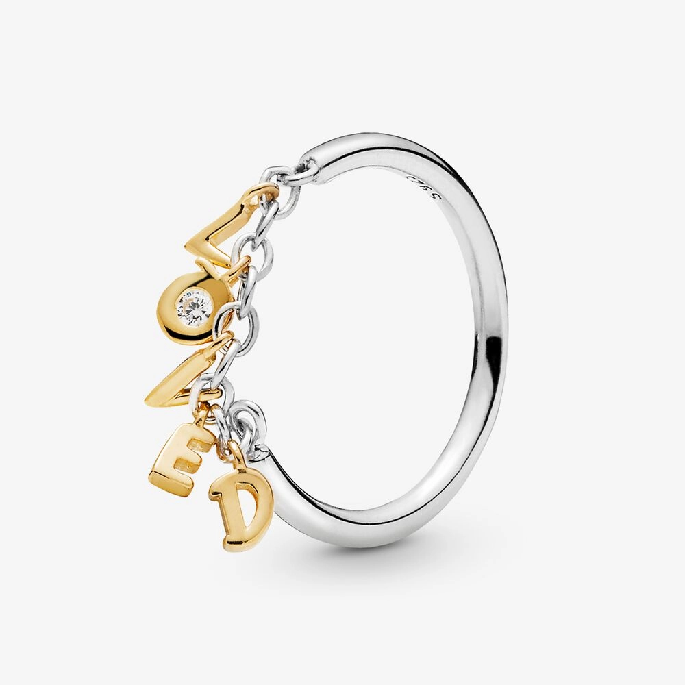 PANDORA Shine серебряное кольцо с покрытием 14К золота/ 167799CZ-58