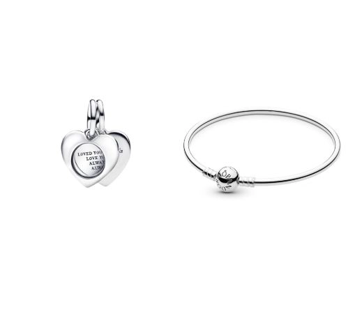 Pandora Silver Bracelet Charm Set