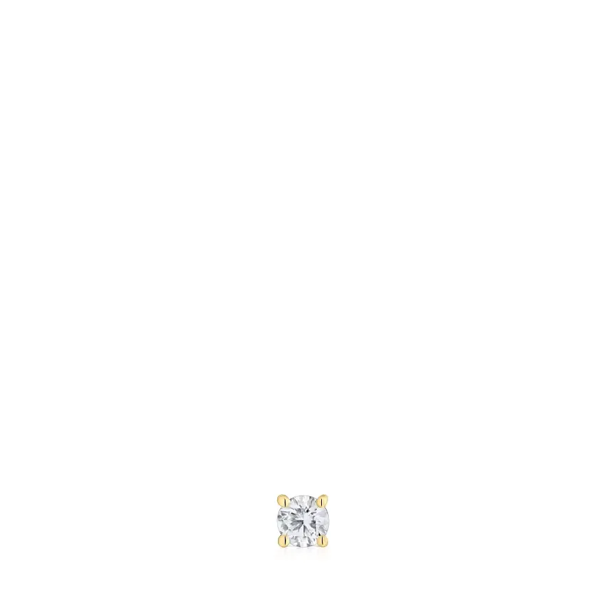 TOUS 14K Gold Single Earring/ 1004574800