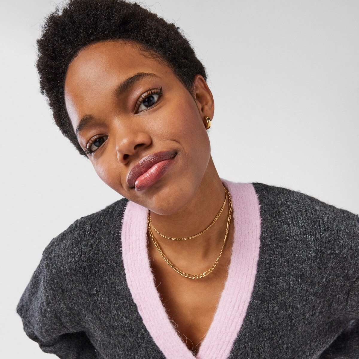 TOUS 18K Gold plated Silver Choker/ 011902590