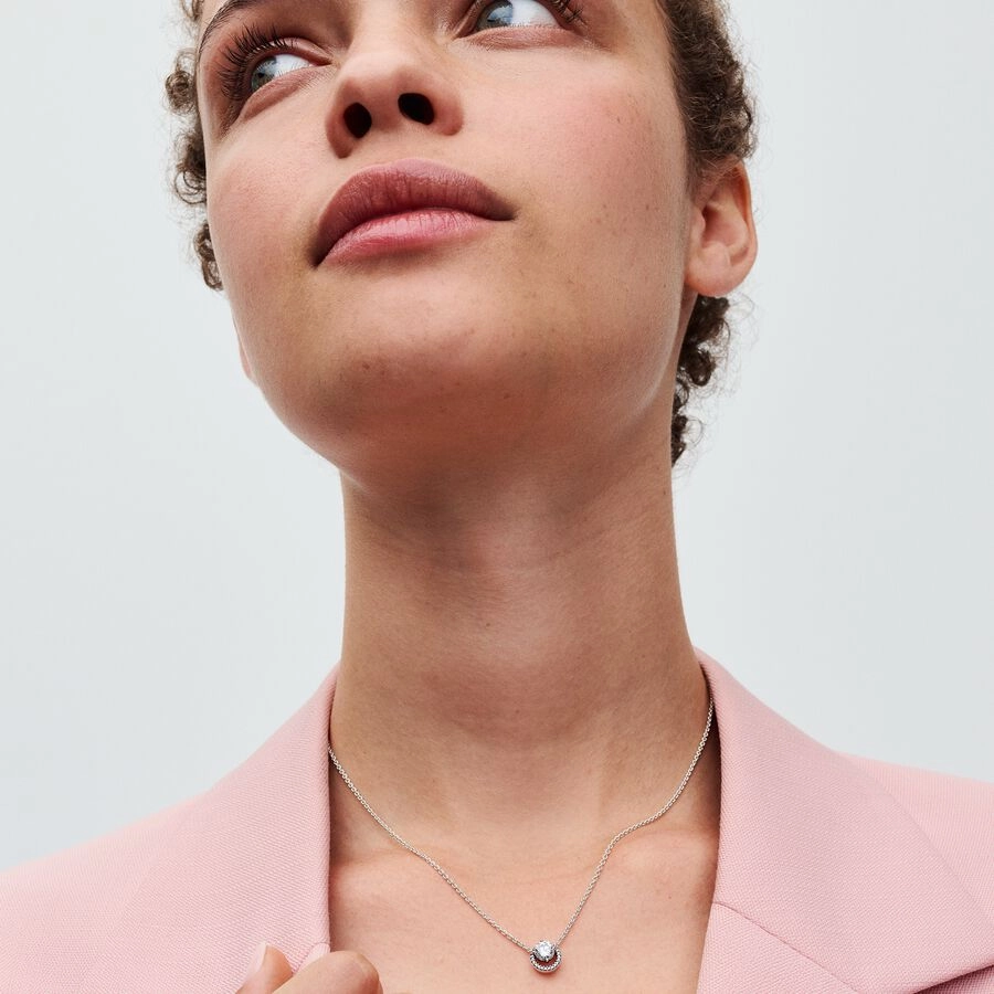 PANDORA Timeless Silver Necklace/ 391174C01-45